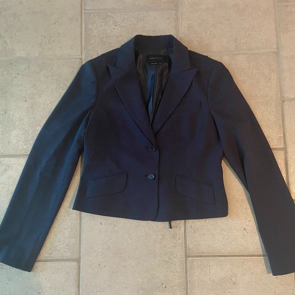 BCBG MAXAZRIA Women's Button Up Blazer Jacket Size M